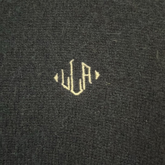 J. Crew 100% Cashmere Blue Crewneck Sweater - Picture 4 of 8